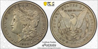 1895-O $1 VF25