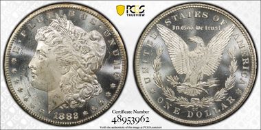 1882-CC $1 MS63