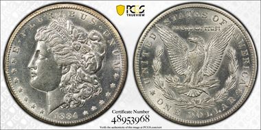 1884-CC $1 N1