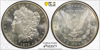 1878-CC $1 MS64