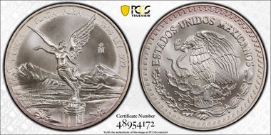 1998-Mo Onza Libertad Ag MS69