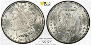 1892-CC $1 MS66