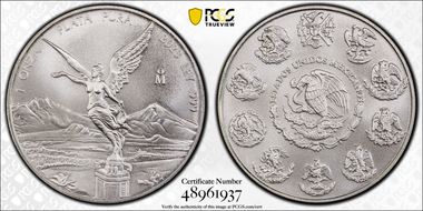 2023-Mo Onza Libertad Ag MS70