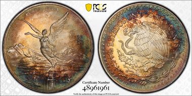 1996-Mo Onza Libertad Ag MS65