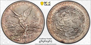 1996-Mo Onza Libertad Ag MS67