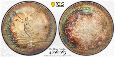 1996-Mo Onza Libertad Ag MS66