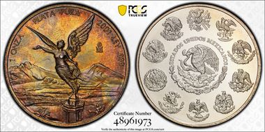 2001-Mo Onza Libertad Ag MS66