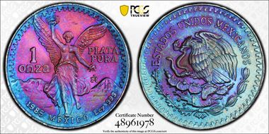 1985-Mo Onza Libertad Ag N1