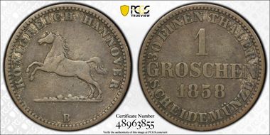 1858-B Grosch VF30