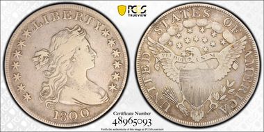 1800 $1 BB-191 VF20