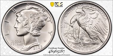 2023-W $25 Palladium SP70