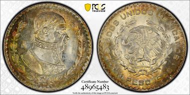 1966-Mo Peso KM-459 MS67