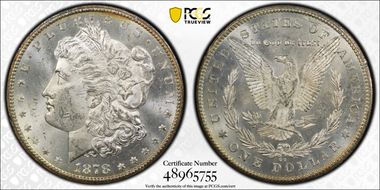 1878-CC $1 MS62