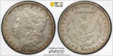 1879-CC $1 Capped Die N1