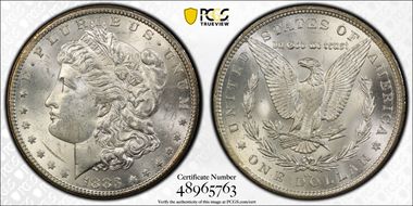 1883-CC $1 MS63