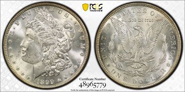 1899 $1 MS64