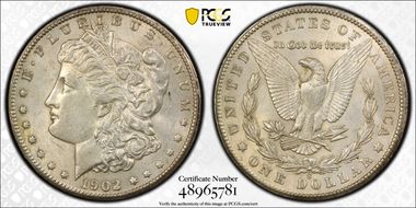 1902-S $1 AU55
