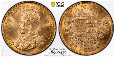 1913 $10 MS63