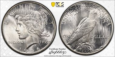 1926-S $1 MS63