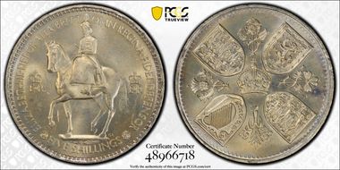 1953 Crown S-4136 Coronation MS64