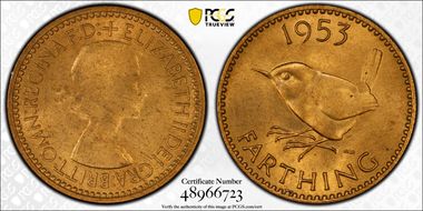 1953 1/4D S-4156 MS64RD