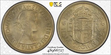 1953 1/2 Cr S-4137 MS64