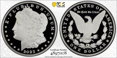 2023-S $1 Morgan Dollar PR70DCAM