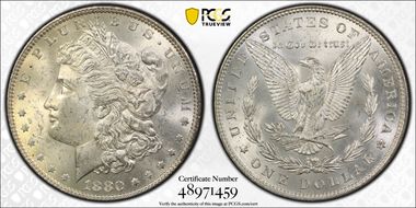 1880 $1 MS63