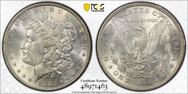 1880 $1 MS63