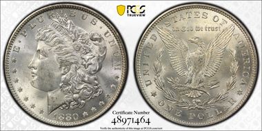 1880 $1 MS64