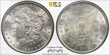 1880 $1 MS63