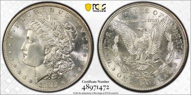 1882-S $1 MS66