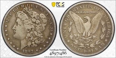 1892-S $1 F12