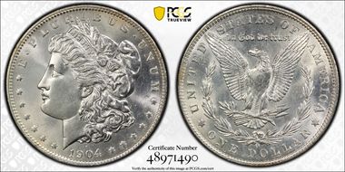 1904-O $1 N1
