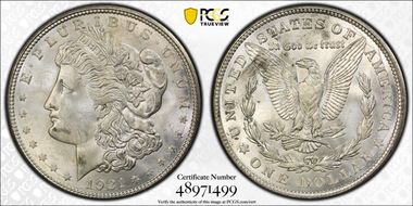 1921-D $1 MS63
