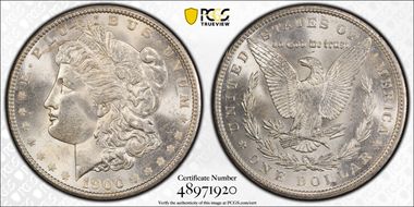 1900 $1 MS63