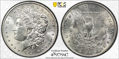 1901-O $1 MS63