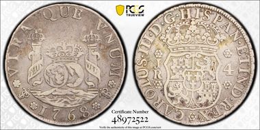 1768-PTS JR 4 R Calico-923 VF30