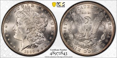 1889-S $1 MS64