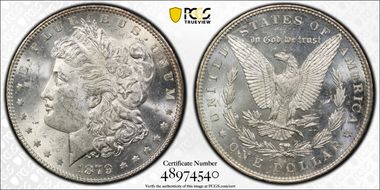 1879 $1 MS61