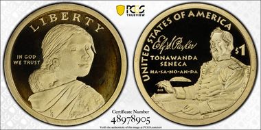 2022-S $1 Native American PR69DCAM