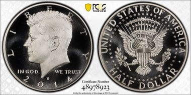 2014-S 50C Enhanced - Silver 50th Anniversary Set MS69PL