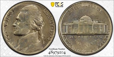 1954-D/D 5C RPM FS-501 MS65