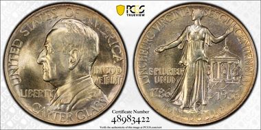 1936 50C Lynchburg MS66+