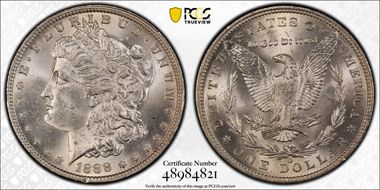 1888-O $1 MS63