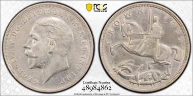 1935 Crown S-4048 .500 Silver N1