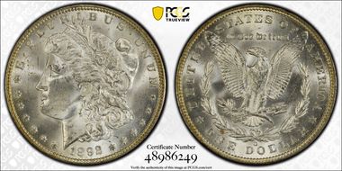 1892-O $1 MS64