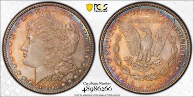 1882 $1 MS66