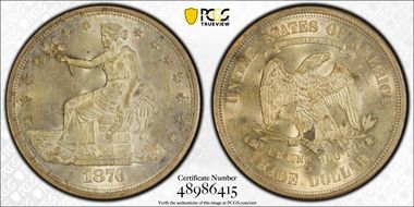1876-S T$1 MS63