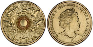 2023 $2 35th Ann $2 Coin Set Colorized In Flanders Fields MS67